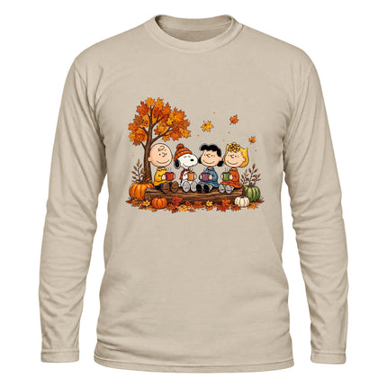 Cozy Fall Coffee Pumpkin Autumn Long Sleeve T-Shirt