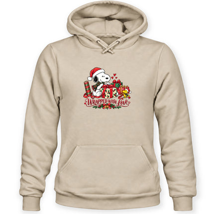 Wrapped With Love Christmas Gift Wrapping Hoodie