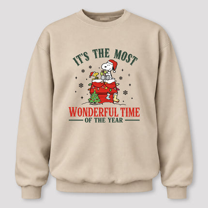Most Wonderful Time of the Year Christmas Rooftop Sweatshirt