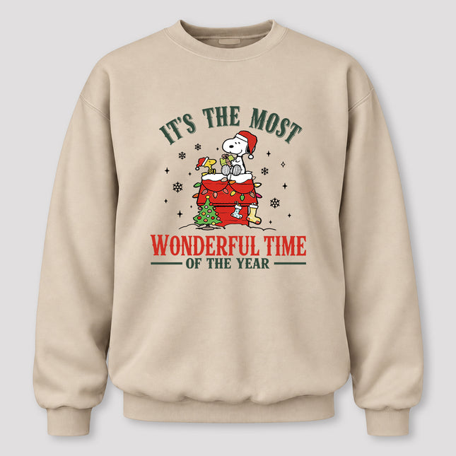 Most Wonderful Time of the Year Christmas Rooftop Sweatshirt