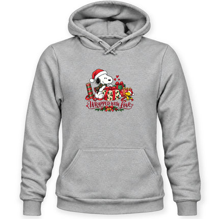 Wrapped With Love Christmas Gift Wrapping Hoodie