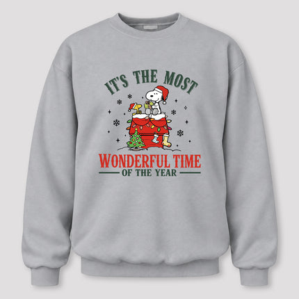 Most Wonderful Time of the Year Christmas Rooftop Sweatshirt