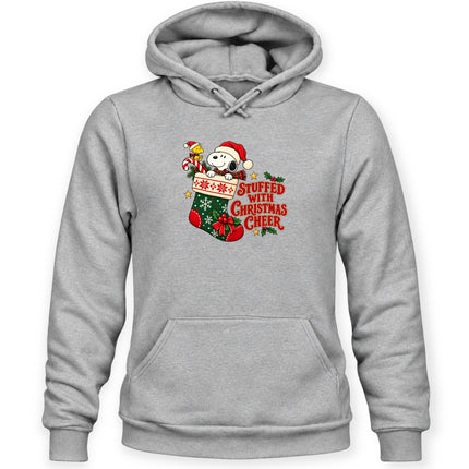 Stuffed With Christmas Cheer Holiday Stocking Hoodie