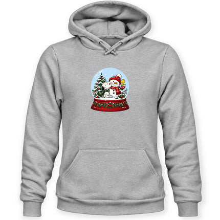 Christmas Snow Globe Snowman Winter Wonderland Hoodie