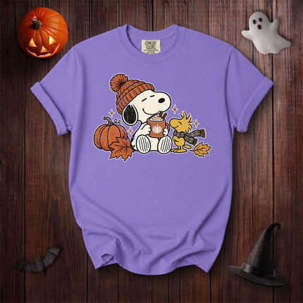 Comfort Colors Pumpkin Spice Fall Halloween Graphic T-Shirt