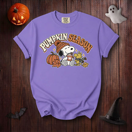 Comfort Colors Pumpkin Season Fall Halloween Graphic T-Shirt