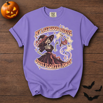 Comfort Colors Halloween Witch Skeleton Ghost Graphic T-Shirt