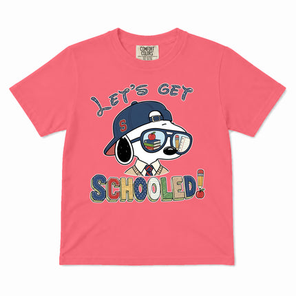 Comfort Colors Back To School Let's Get Schooled First Day Kid T-Shirt