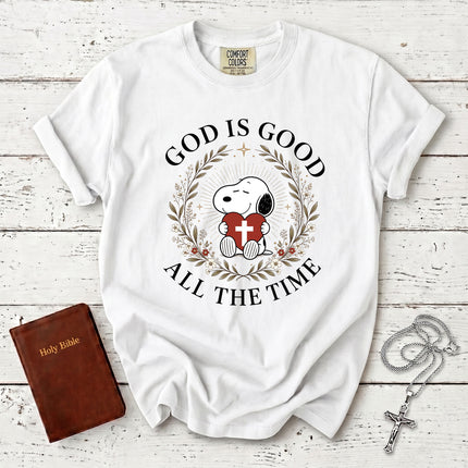 Comfort Colors God Is Good All The Time Christian Faith Jesus Gift T-Shirt