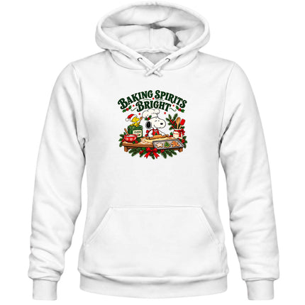 Baking Spirits Bright Christmas Cookie Baking Hoodie