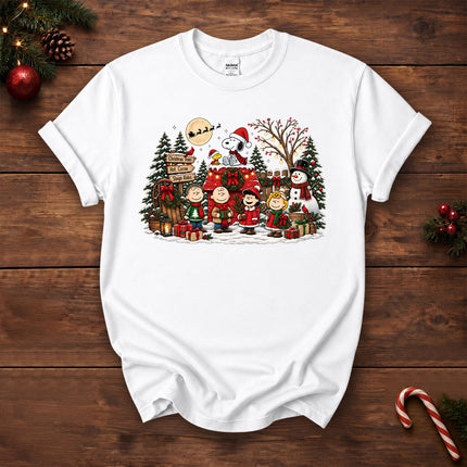 Christmas Tree Farm Hot Cocoa Sleigh Rides T-Shirt