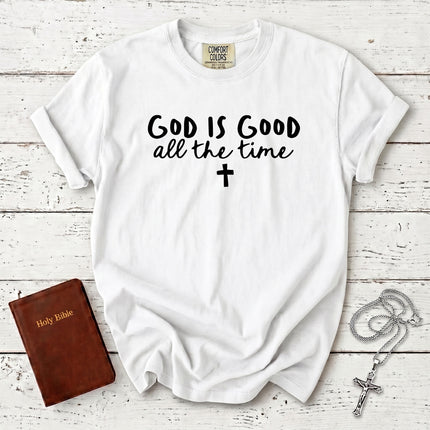 Comfort Colors God Is Good All The Time Christian T-Shirt