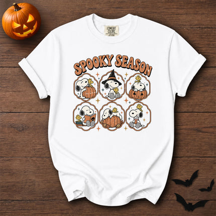 Comfort Colors Spooky Season Pumpkin Halloween Graphic T-Shirt