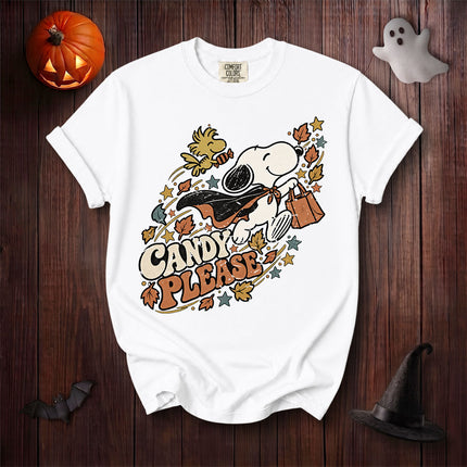 Comfort Colors Candy Please Halloween Graphic T-Shirt