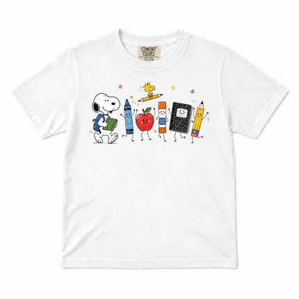 Comfort Colors Back To School Cute School Supplies Kid T-Shirt