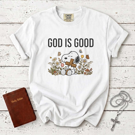 Comfort Colors Simple God Is Good Faith T-Shirt