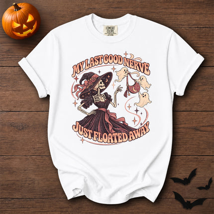 Comfort Colors Halloween Witch Skeleton Ghost Graphic T-Shirt