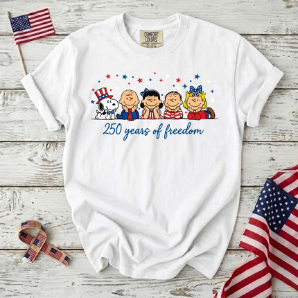 Comfort Colors 250 Years Of Freedom Friends T-Shirt