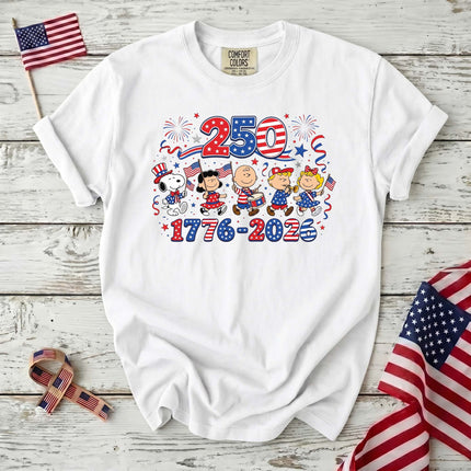 Comfort Colors 250 Years 1776-2026 Patriotic Marching Band T-Shirt