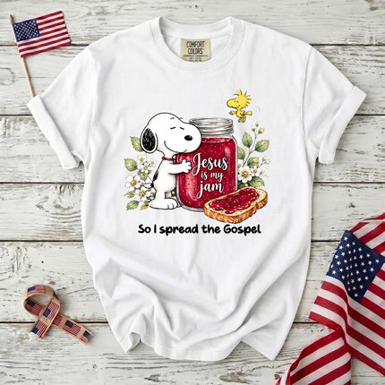 Comfort Colors Jesus Is My Jam Spread the Gospel T-Shirt