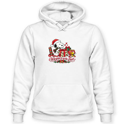 Wrapped With Love Christmas Gift Wrapping Hoodie
