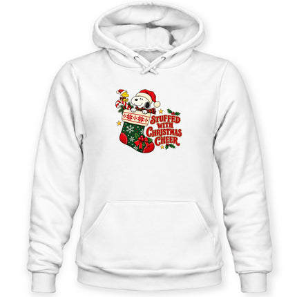 Stuffed With Christmas Cheer Holiday Stocking Hoodie
