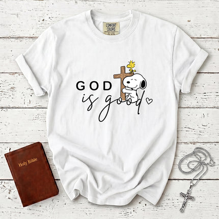 Comfort Colors God Is Good Christian T-Shirt