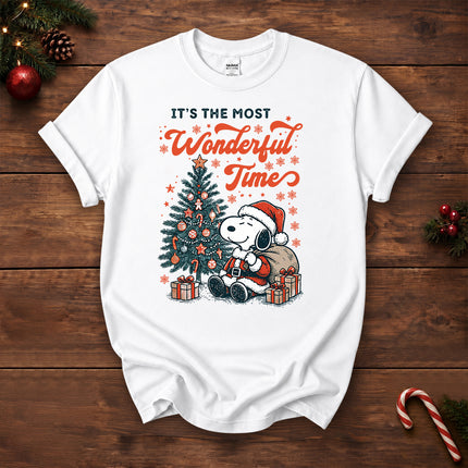 Most Wonderful Time Christmas Tree Gifts T-Shirt