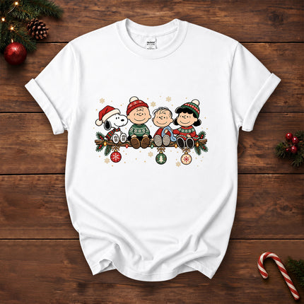 Cozy Christmas Holiday Garland Winter Sweaters T-Shirt