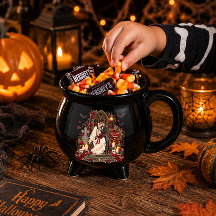Personalized Gothic Wedding Cauldron Mug Till Death Do Us Part Halloween