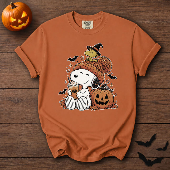 Comfort Colors Pumpkin Spice Halloween Graphic T-Shirt