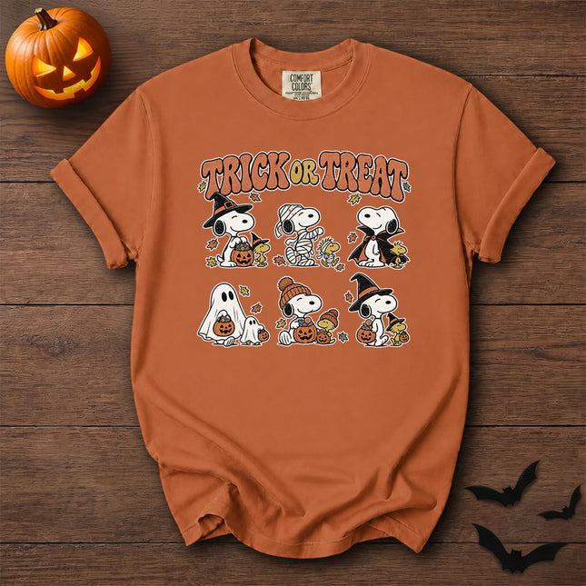 Comfort Colors Trick or Treat Halloween Graphic T-Shirt