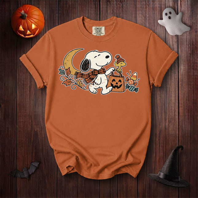 Comfort Colors Halloween Trick or Treat Pumpkin Graphic T-Shirt