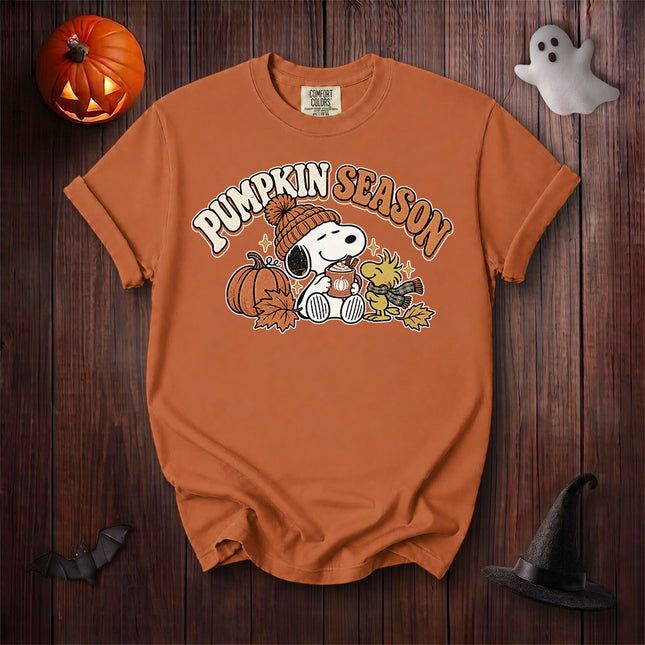 Comfort Colors Pumpkin Season Fall Halloween Graphic T-Shirt