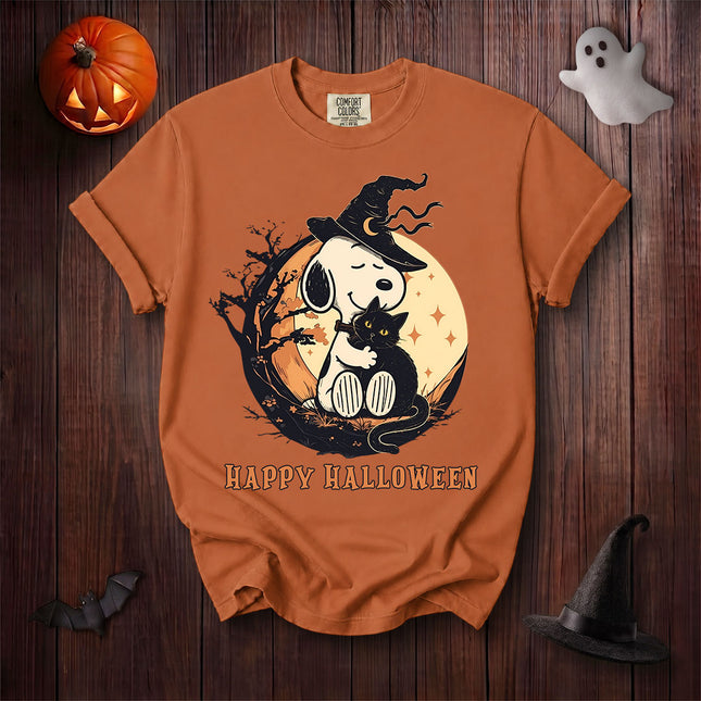 Comfort Colors Funny Halloween Skeleton Boop Graphic T-Shirt