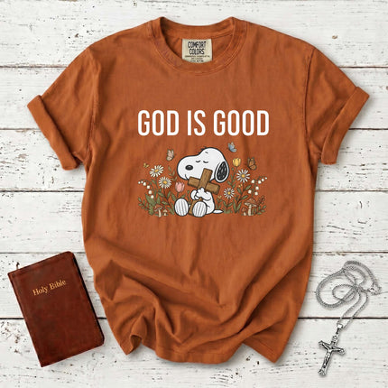 Comfort Colors Simple God Is Good Faith T-Shirt