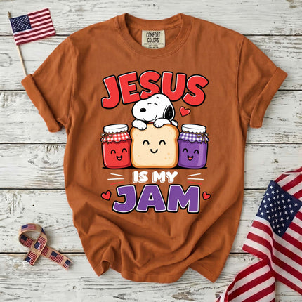 Comfort Colors Jesus Is My Jam Christian T-Shirt