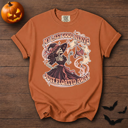 Comfort Colors Halloween Witch Skeleton Ghost Graphic T-Shirt