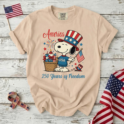 Comfort Colors America 250 Years Of Freedom T-Shirt