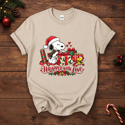 Wrapped With Love Christmas Gift Wrapping T-Shirt