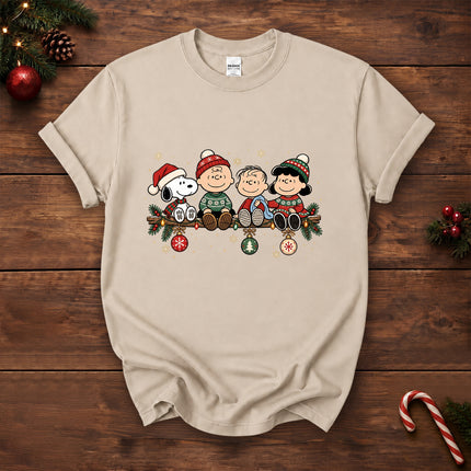 Cozy Christmas Holiday Garland Winter Sweaters T-Shirt