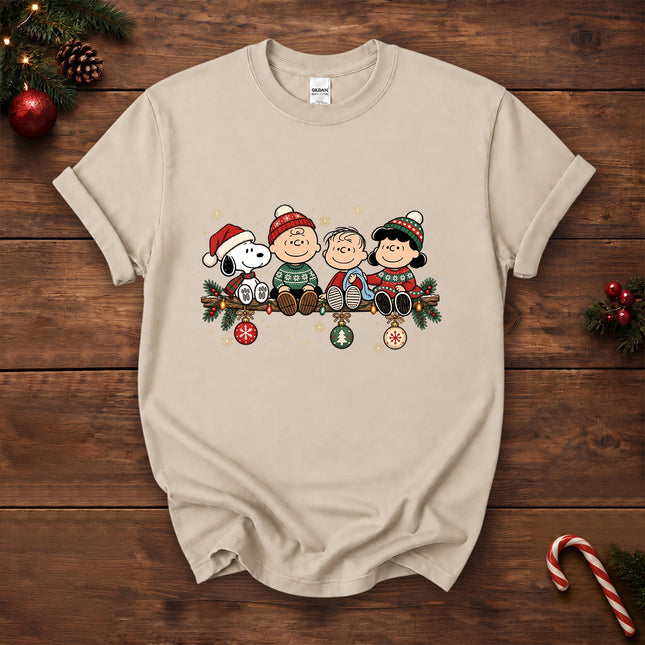 Cozy Christmas Holiday Garland Winter Sweaters T-Shirt